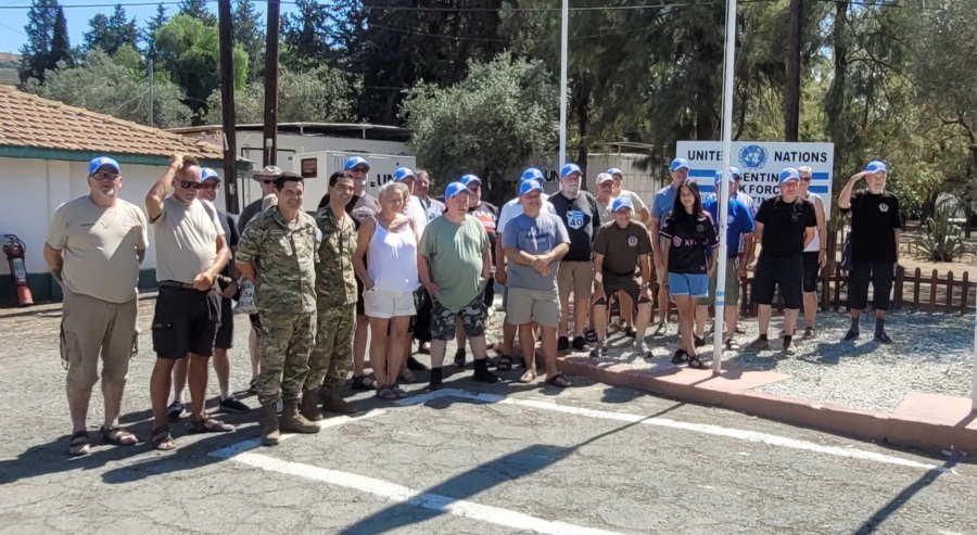 Veteran rejser for Fn soldater som har gjort tjenste på cypern , samt familie.